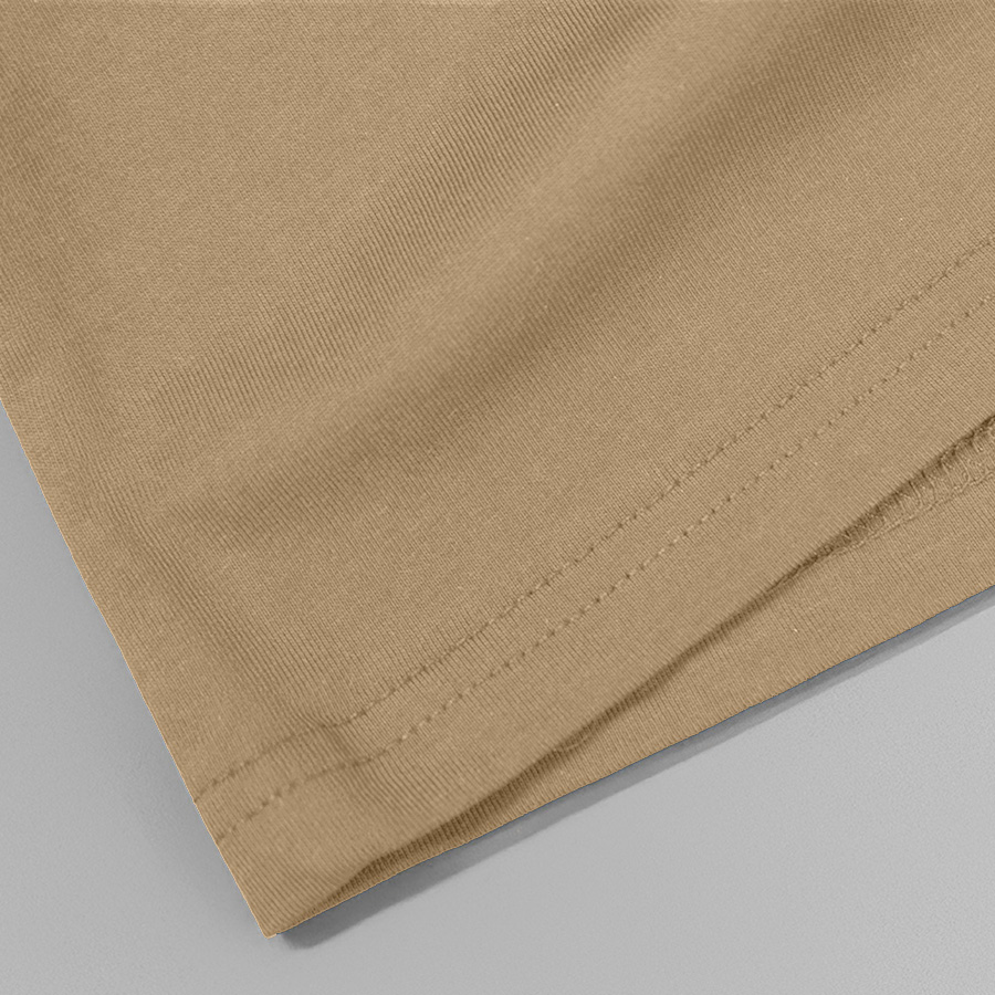 Футболка унисекс оверсайз LIBRA 220, бежевый-1