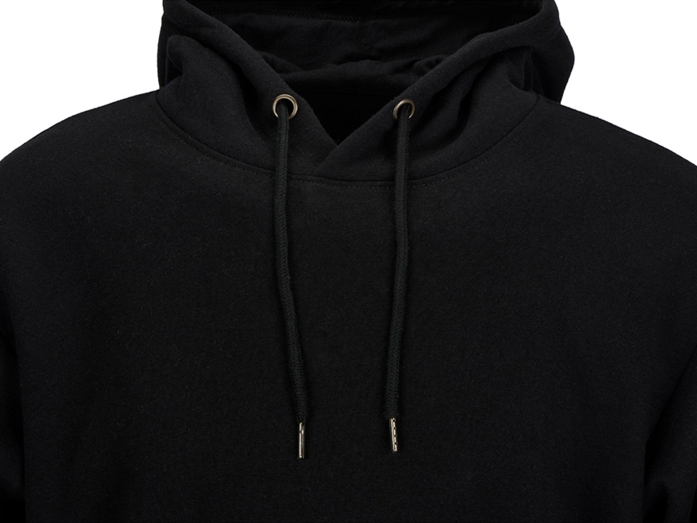 Толстовка с капюшоном оверсайз Lisbon унисекс, черный-13