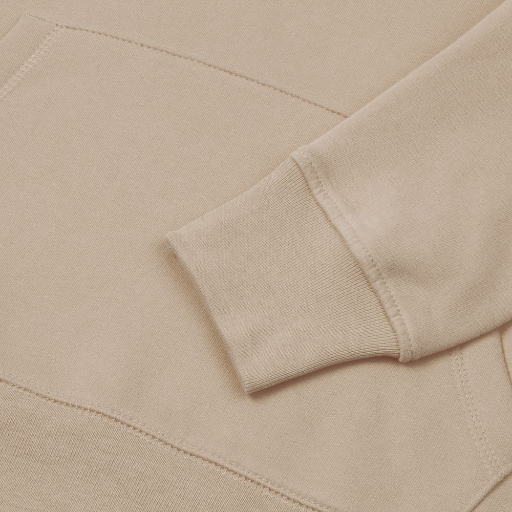 Толстовка с капюшоном унисекс Hoodie, бежевая-3