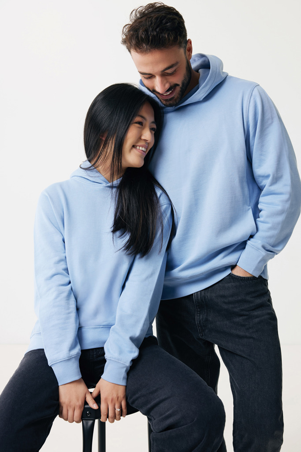 Худи Iqoniq Yengo из переработанного хлопка, унисекс, 280 г/м²-17