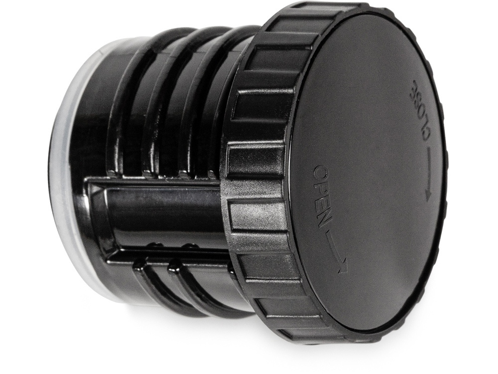 Термос Relaxika 101 (1 литр), черный (без лого)-7