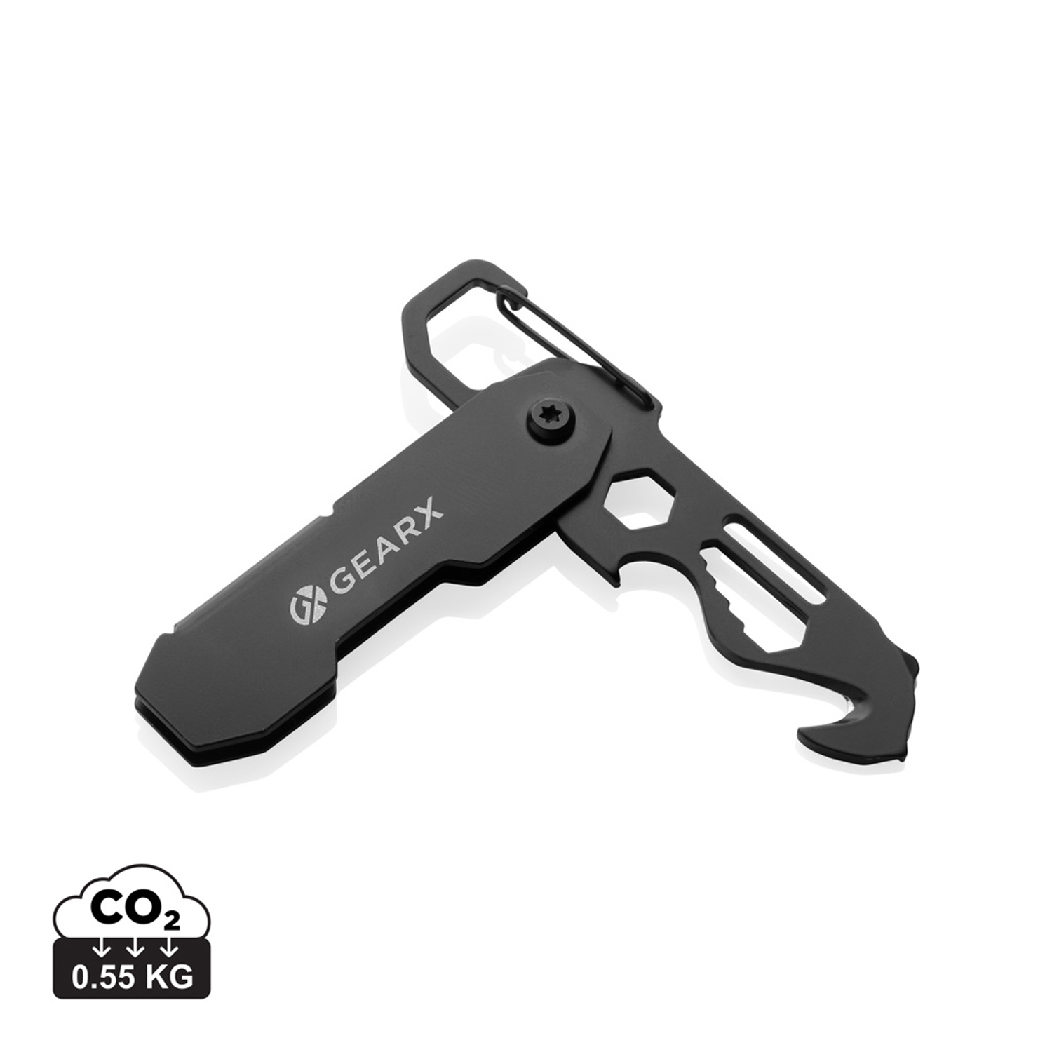 Мультитул GearX с карабином и открывалкой для посылок-14