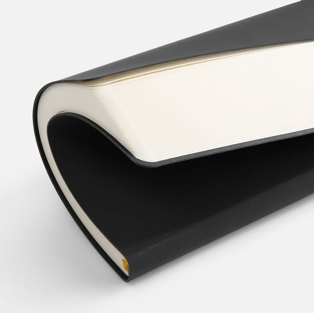 Ежедневник Flex Shall New, недатированный, черный-3