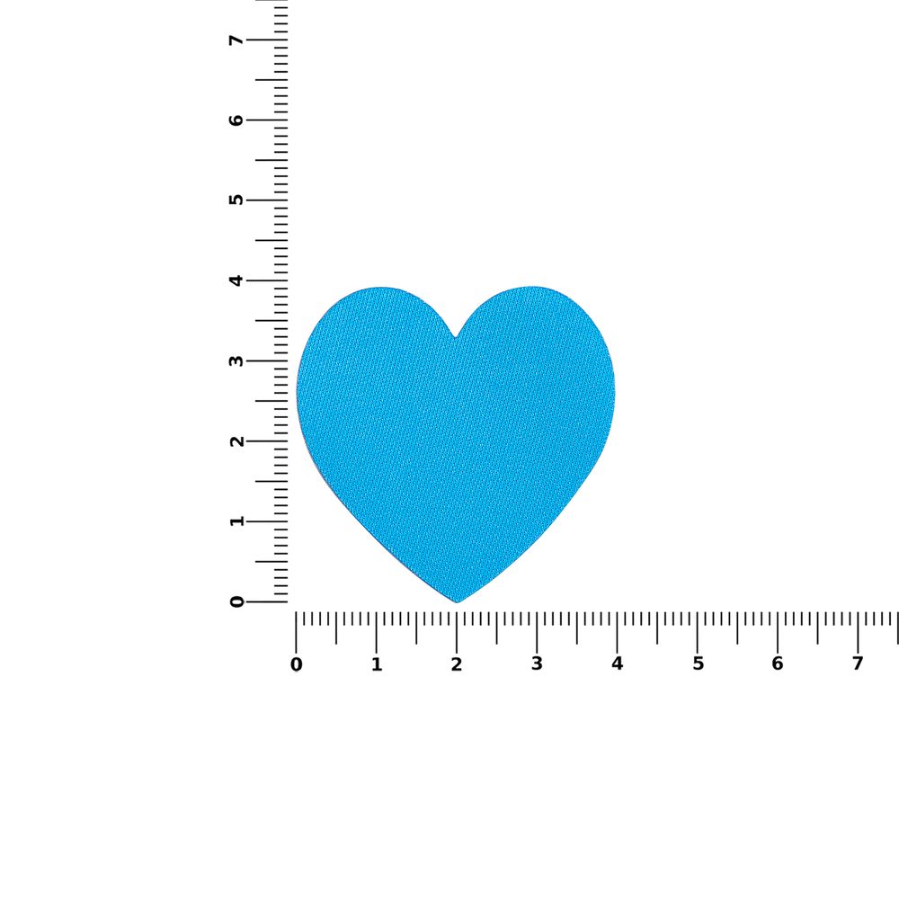 Наклейка тканевая Lunga Cor, M, голубая-1