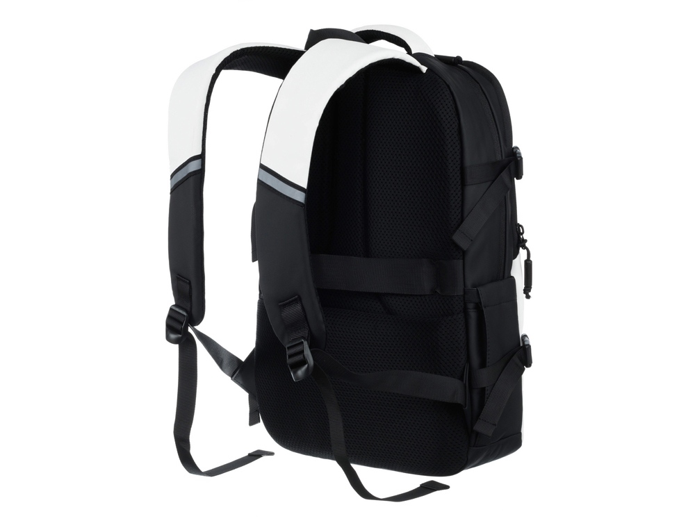 Рюкзак спортивный TORBER Xtreme 18, белый/чёрный, 31 х 12 х 46 см, 17л-2