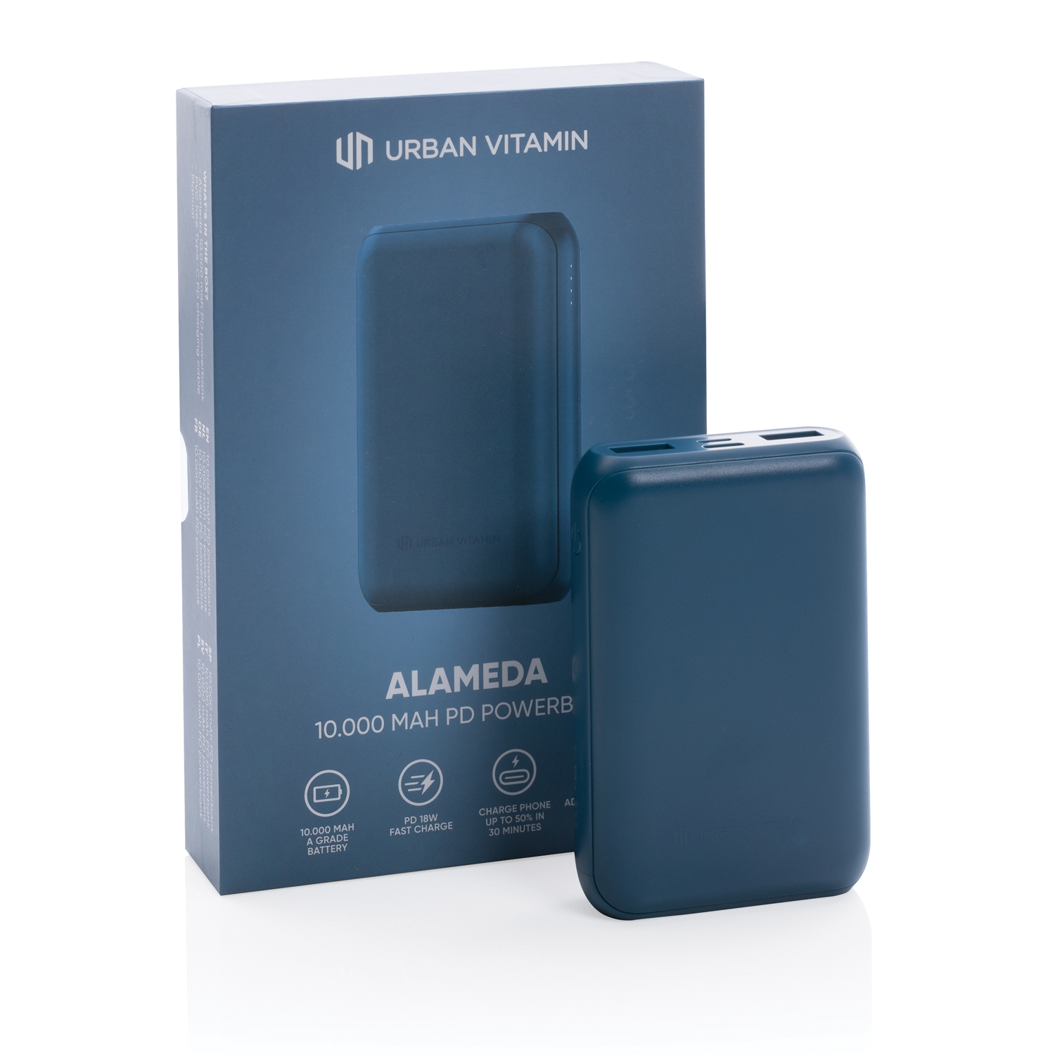 Внешний аккумулятор Urban Vitamin Alameda с быстрой зарядкой PD, 18 Вт, 10000 мАч-1