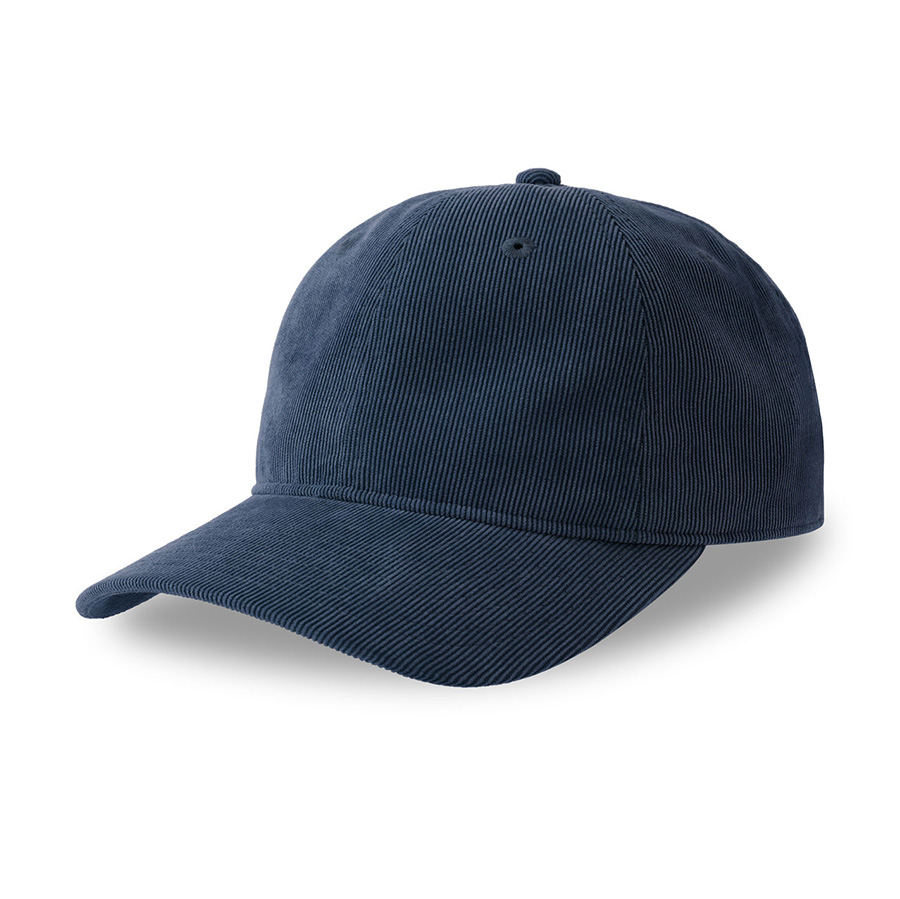 Бейсболка CREEP-S, 6 клиньев, металлическая застежка, темно-синий-0