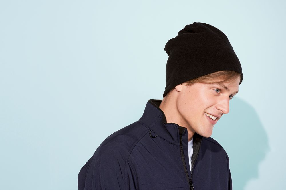 Шапка-шарф с утяжкой Blizzard, темно-синяя-2