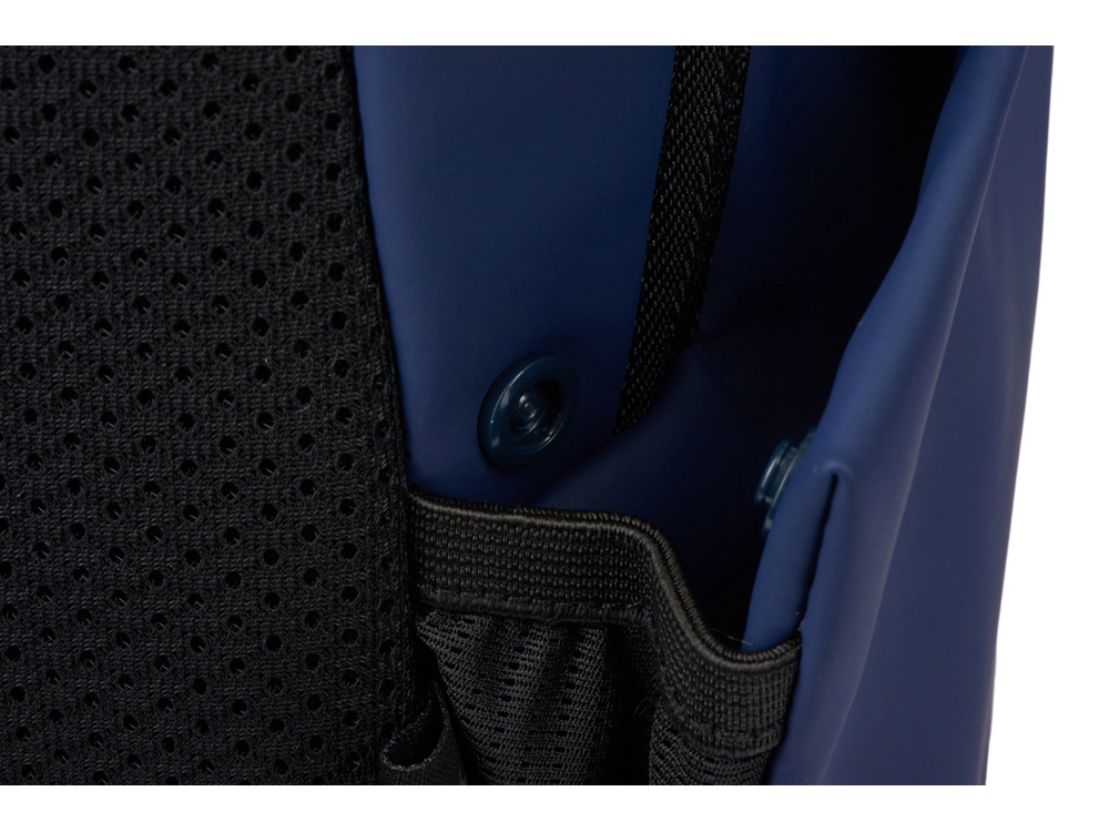 Рюкзак Sofit для ноутбука из экокожи, синий-10