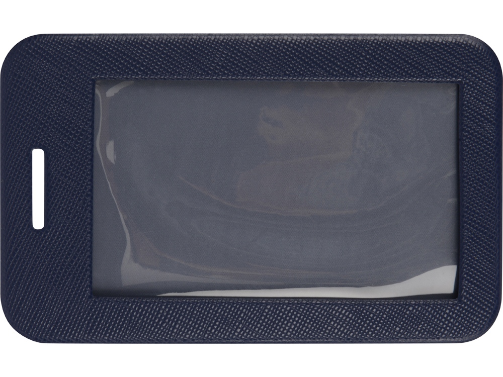 Чехол для пропуска Weekend из ПВХ, темно-синий-1