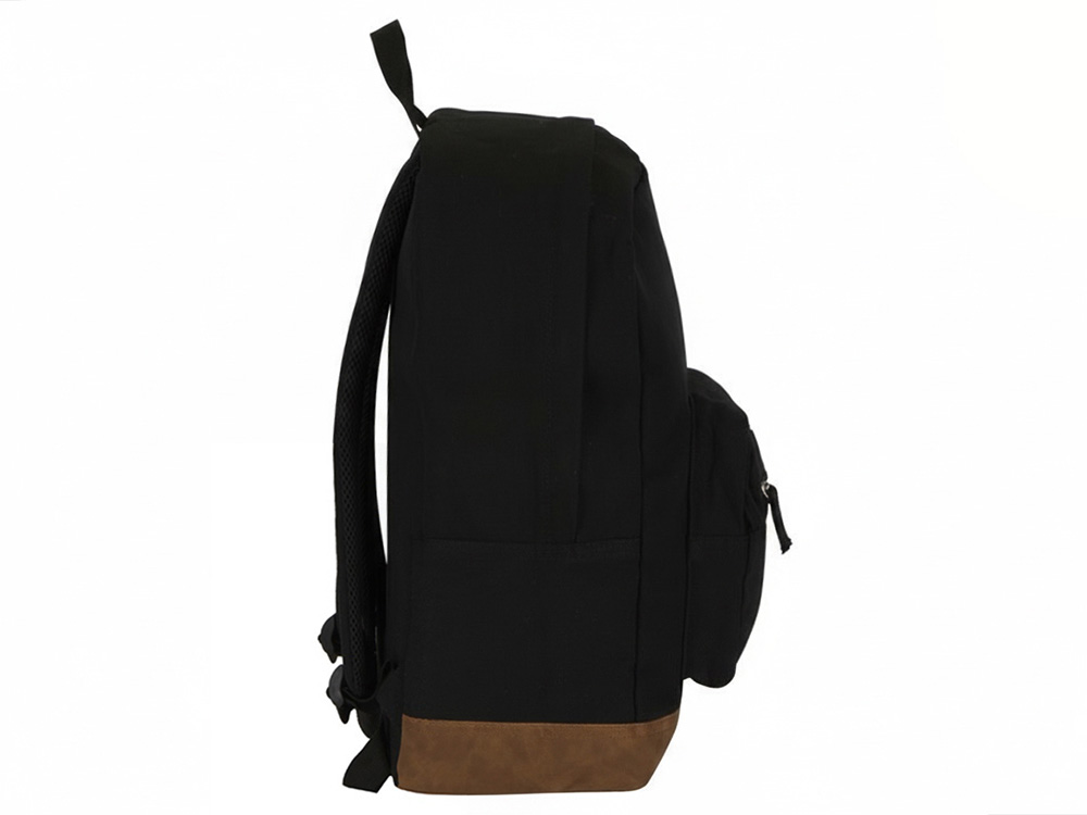 Рюкзак Shammy с эко-замшей для ноутбука 15, черный-4