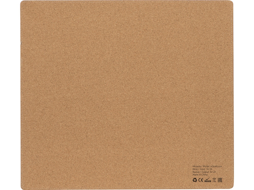 Пробковый коврик для мыши с беспроводной зарядкой Querсus-6