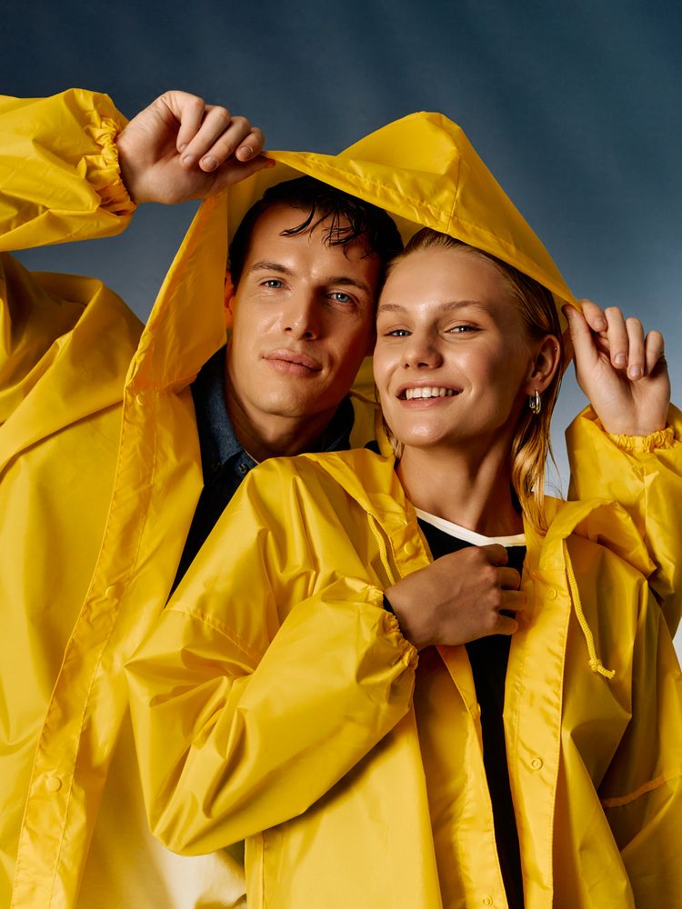 Дождевик унисекс Rainman, желтый-3