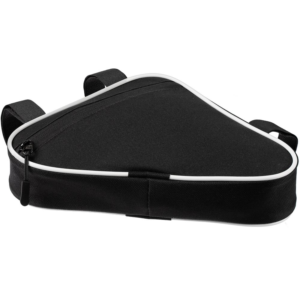 Велосумка на раму BikeLine Mini, черная с белым-0