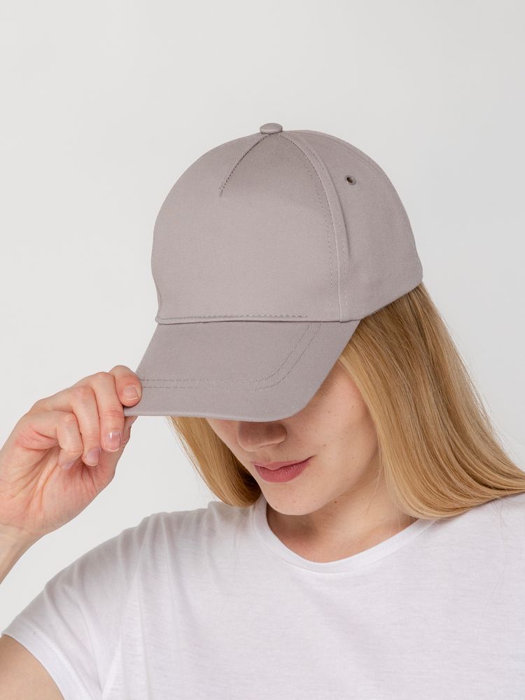 Бейсболка Convention, серая-3