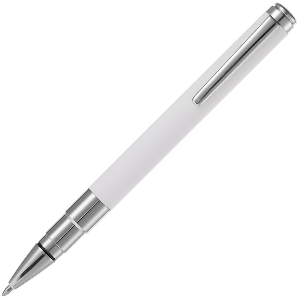 Ручка шариковая Kugel Chrome, белая-2