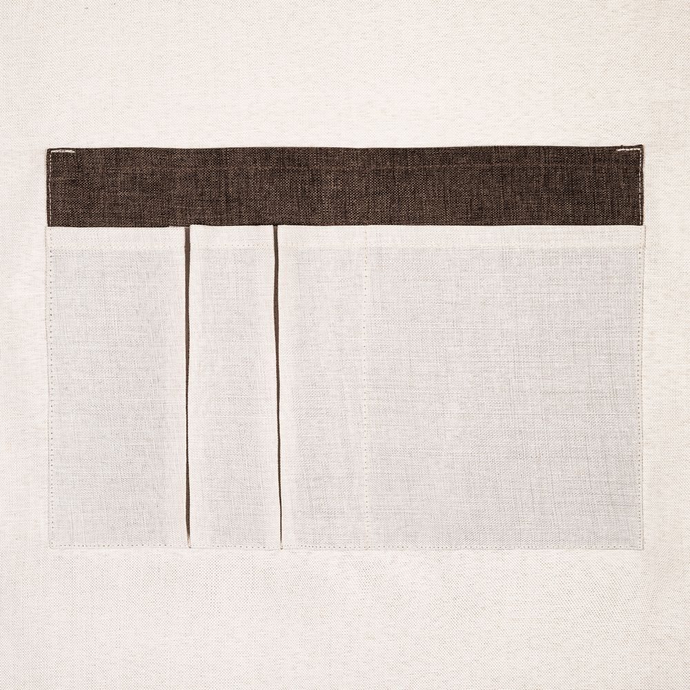 Фартук Settle In, светло-бежевый (молочный)-1