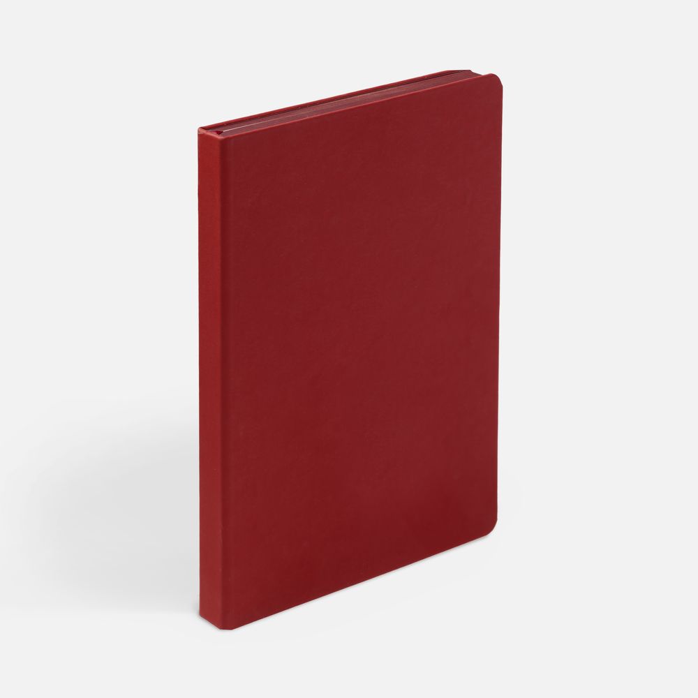 Ежедневник Shall, недатированный, красный-1