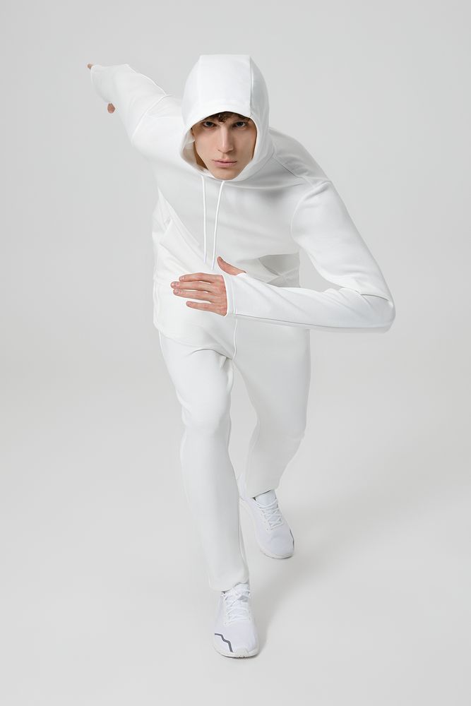 Худи унисекс Begi, молочно-белое-7