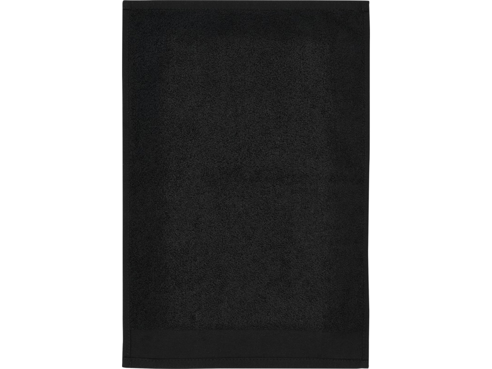 Хлопковое полотенце для ванной Chloe 30x50 см плотностью 550 г/м2, черный-1