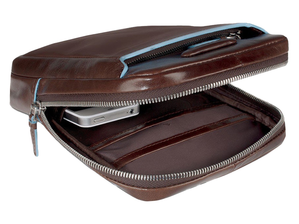 Сумка через плечо, Piquadro Blue Square, темно-синий-1