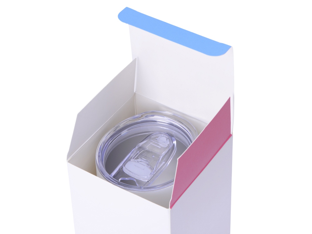 Термокружка Vacuum mug C1, soft touch, 370мл, белый-6