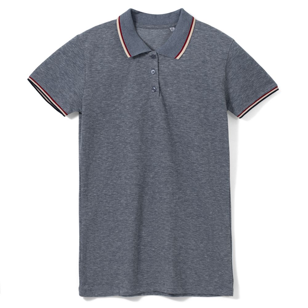 Рубашка поло женская Paname Women, голубой меланж-1