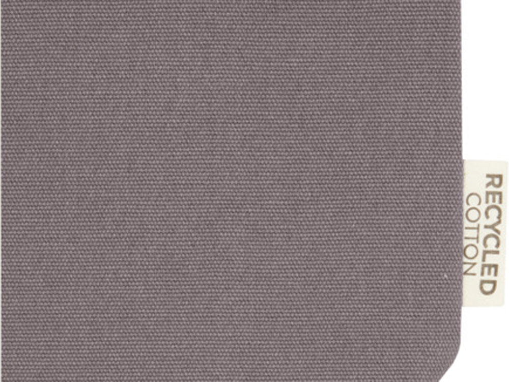 Универсальная эко-сумка Joey из холста, объемом 14 л, серый-3