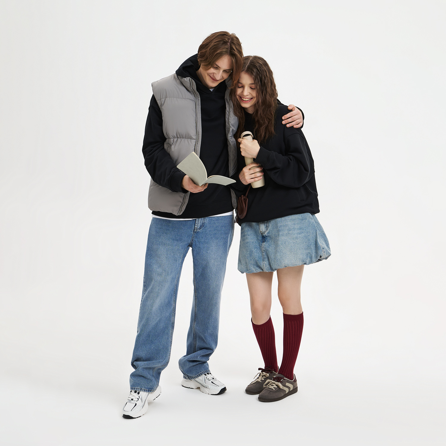 Худи оверсайз унисекс FUSION, черный-13