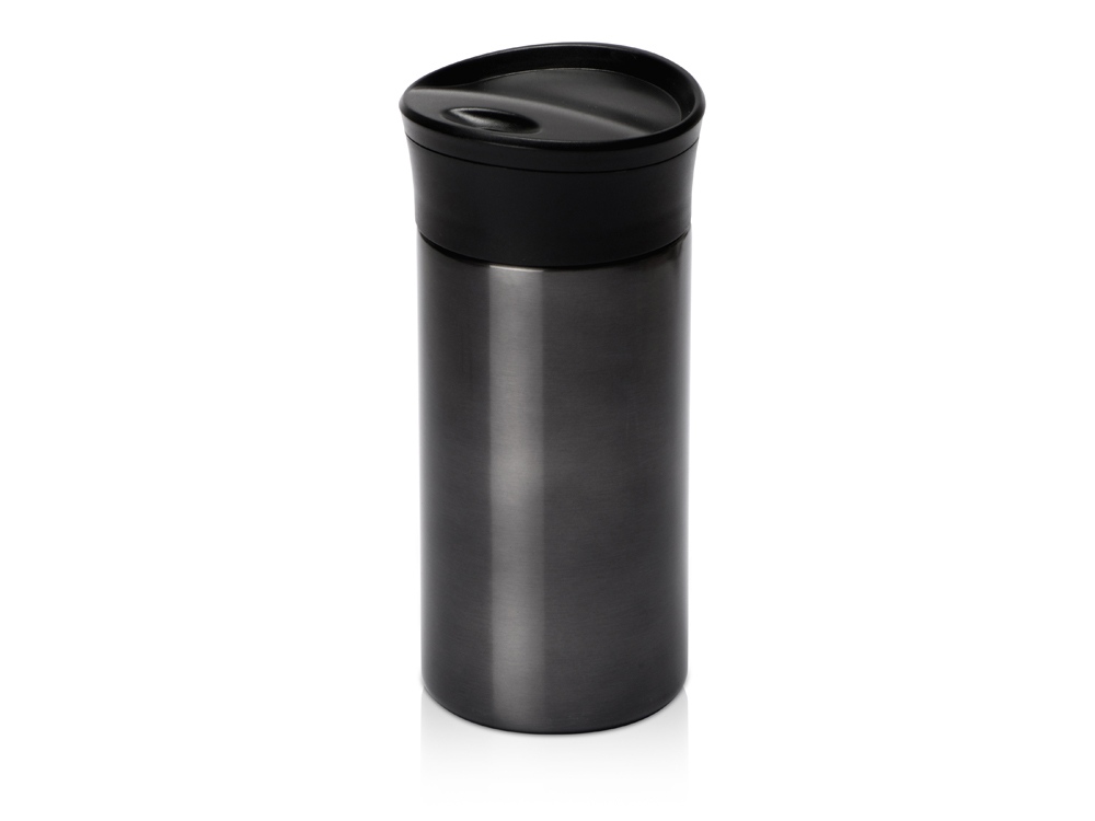 Вакуумная термокружка с кнопкой Upgrade, Waterline, матовая сталь-1