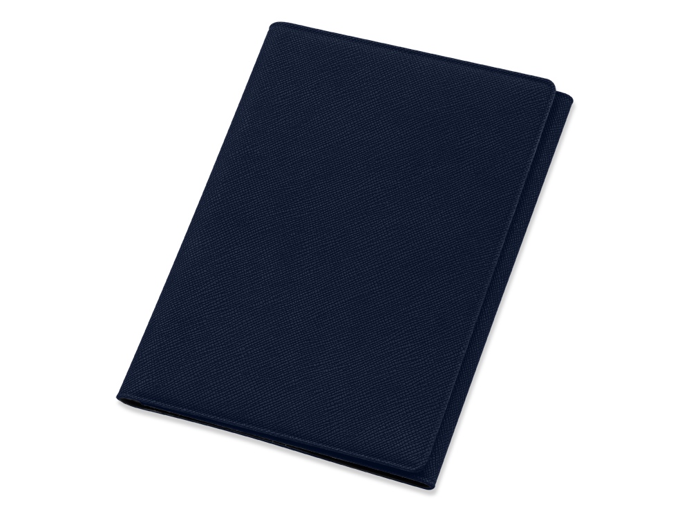 Обложка на магнитах для автодокументов и паспорта Favor, темно-синяя-0