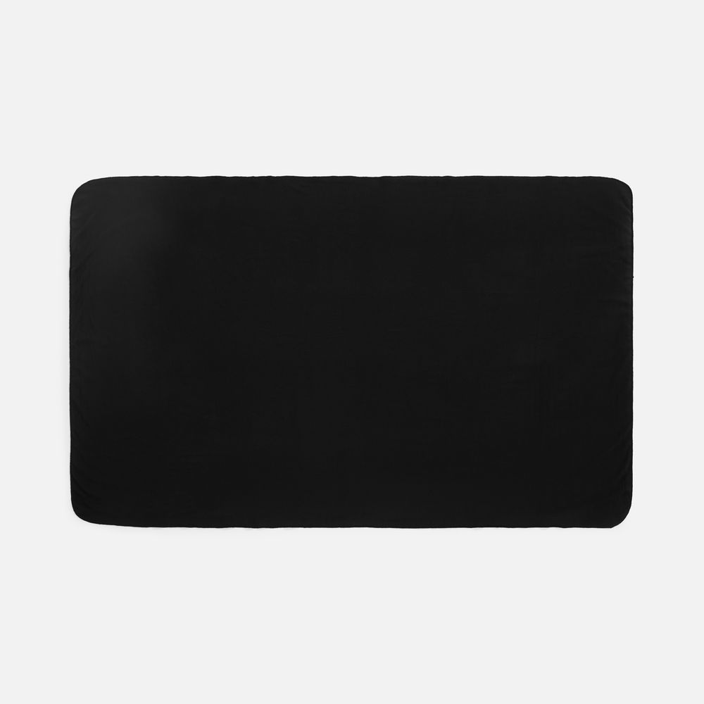 Флисовый плед Warm&Peace, черный-2