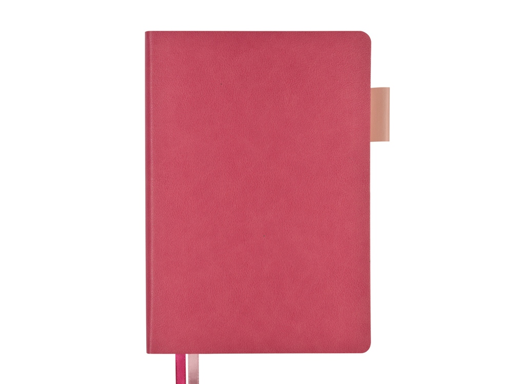Ежедневник А5 датированный Boston 2026, розовый-1