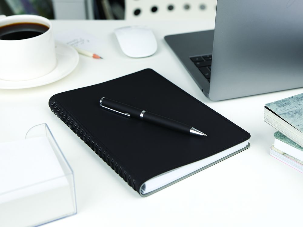 Ручка шариковая Inkish Chrome, черная-3