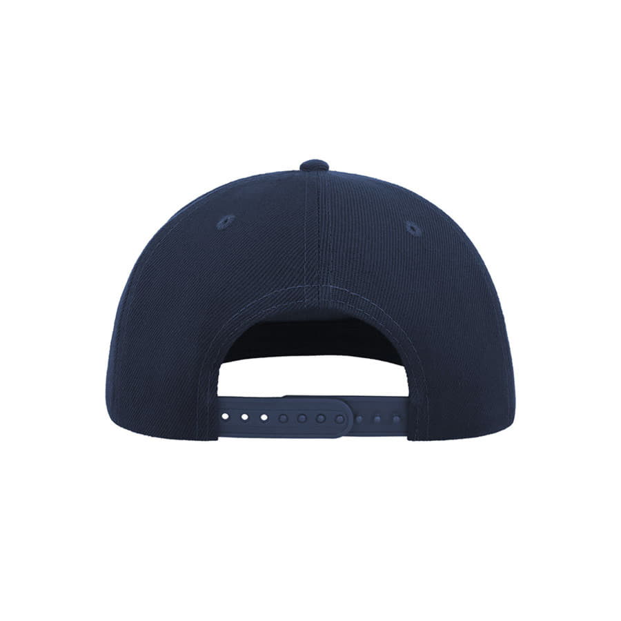 Бейсболка SNAP FIVE, 5 клиньев, пластиковая застежка, темно-синий-5