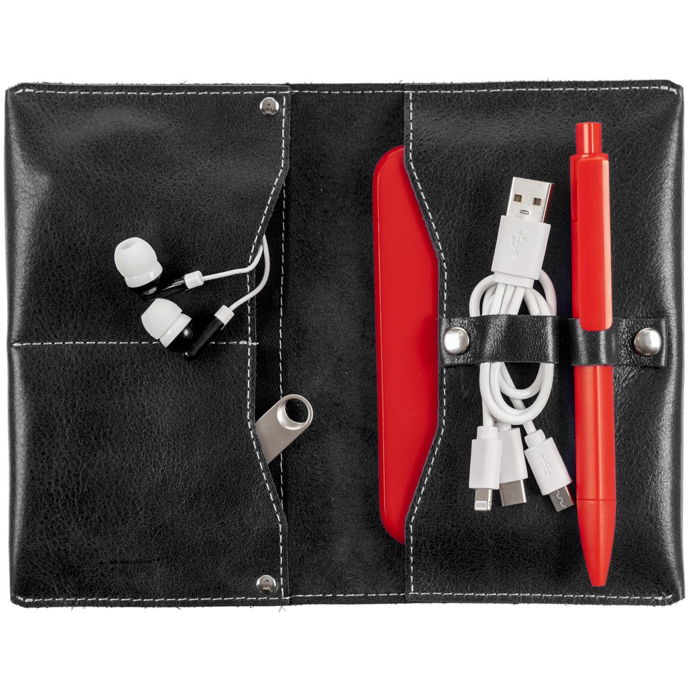 Органайзер для зарядных устройств Apache, черный-2