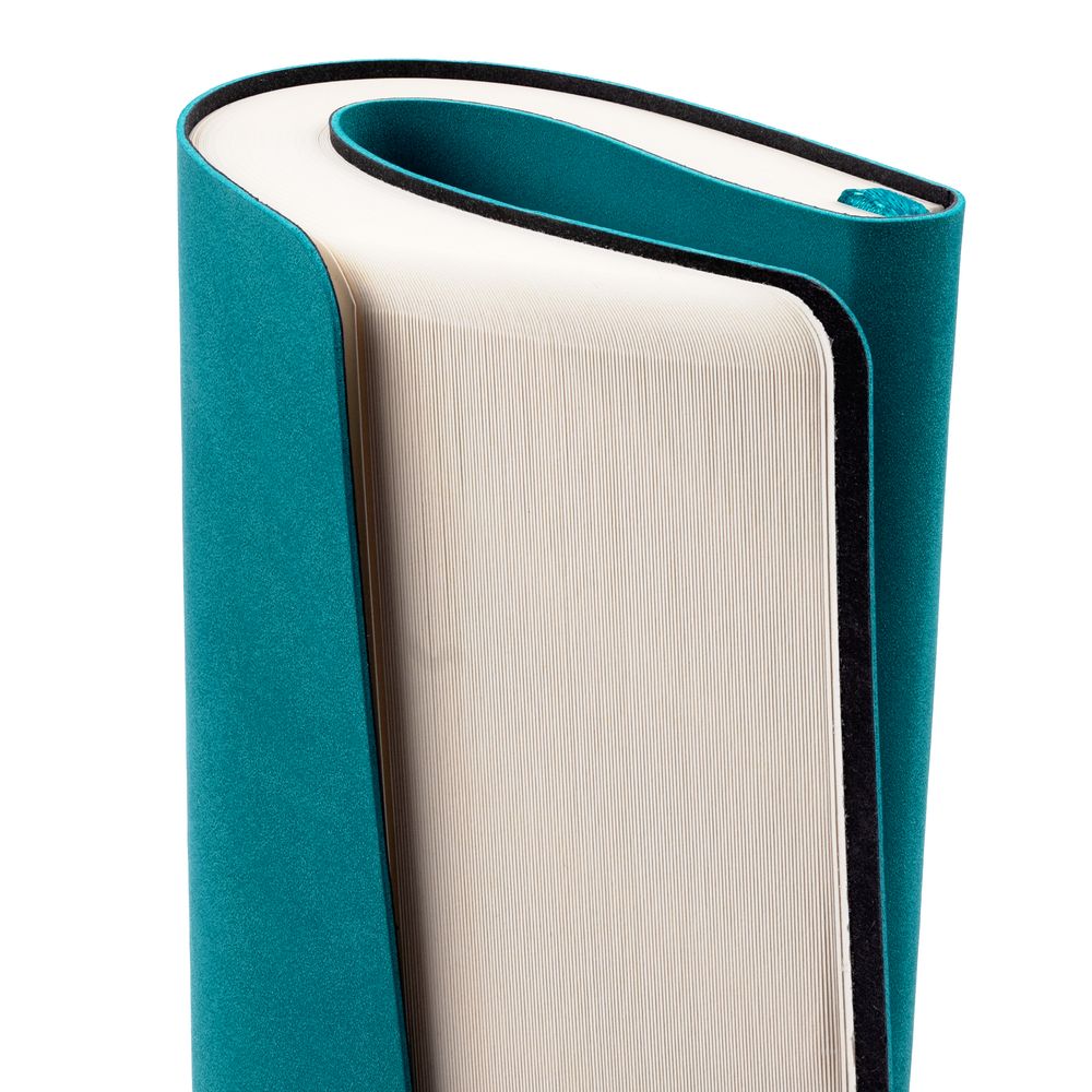 Ежедневник Nubuk, недатированный, бирюзовый-4