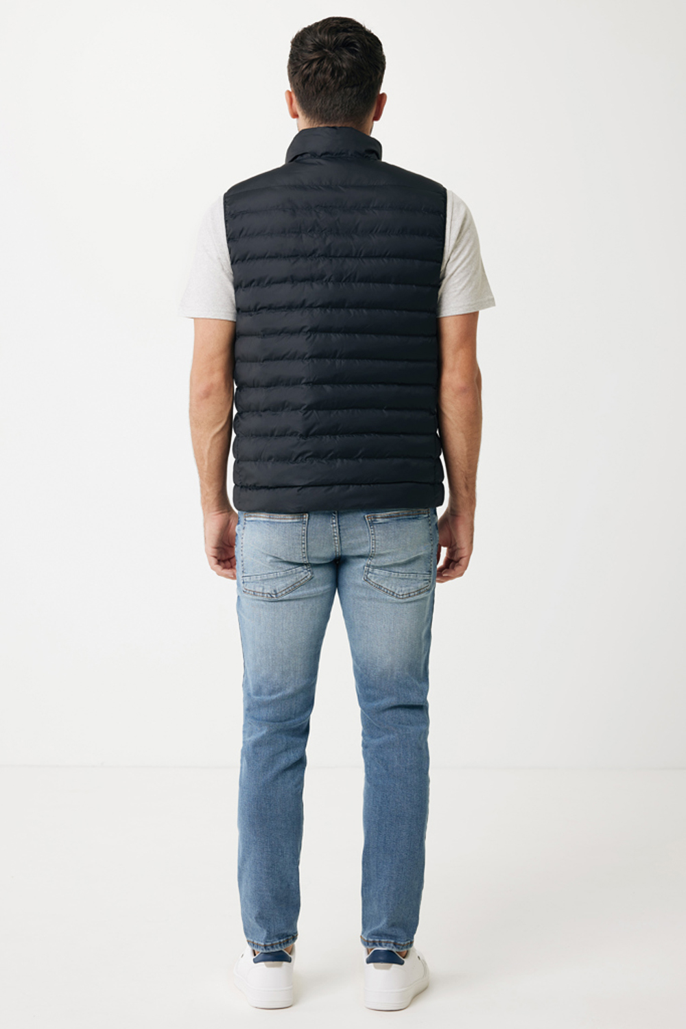Мужской стеганый жилет Iqoniq Meru из переработанного полиэстера AWARE™, 70 г/м²-7