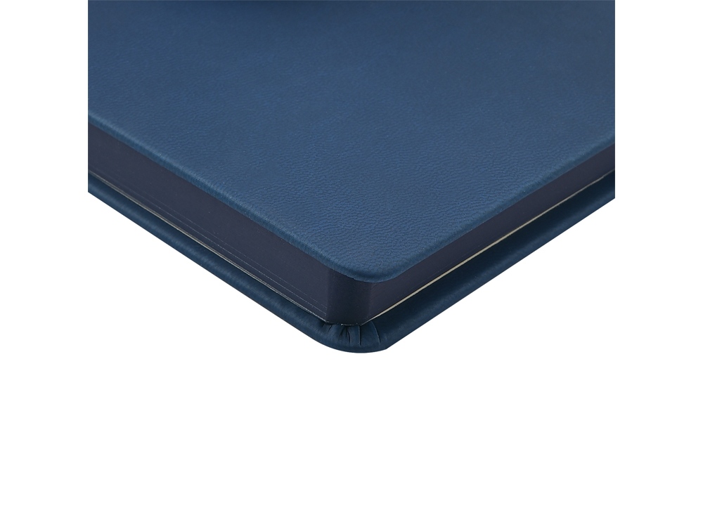 Ежедневник А5 Megapolis Color soft-touch, темно-синий-4