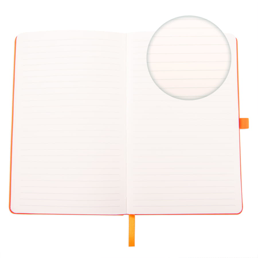 Бизнес-блокнот А5 FLIPPY, формат А5, в линейку, оранжевый-10