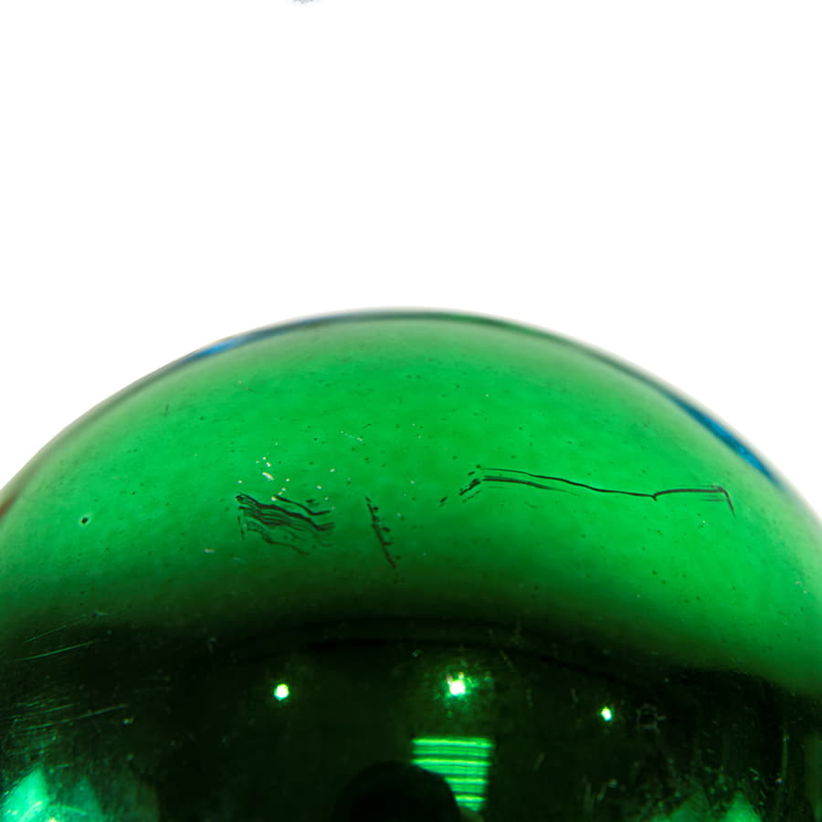 Шар новогодний GLOSS, зеленый-5