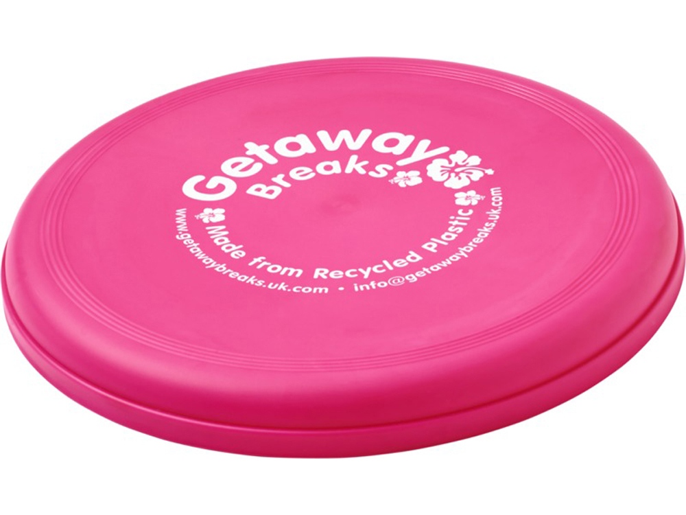 Фрисби Orbit из переработанной плстмассы, фуксия-2
