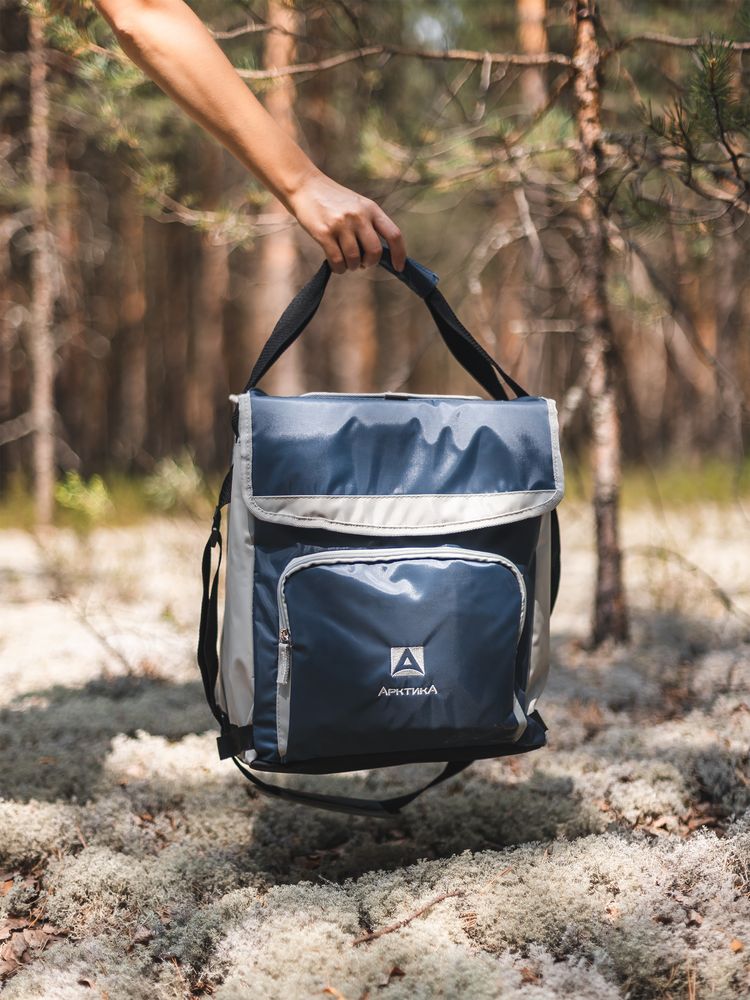 Термосумка с люком «Арктика», L, синяя-2