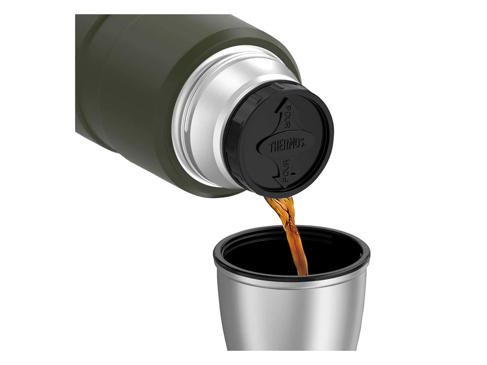 Термос из нерж. стали тм THERMOS SK2020 AG 2,0L, темно-зеленый-4
