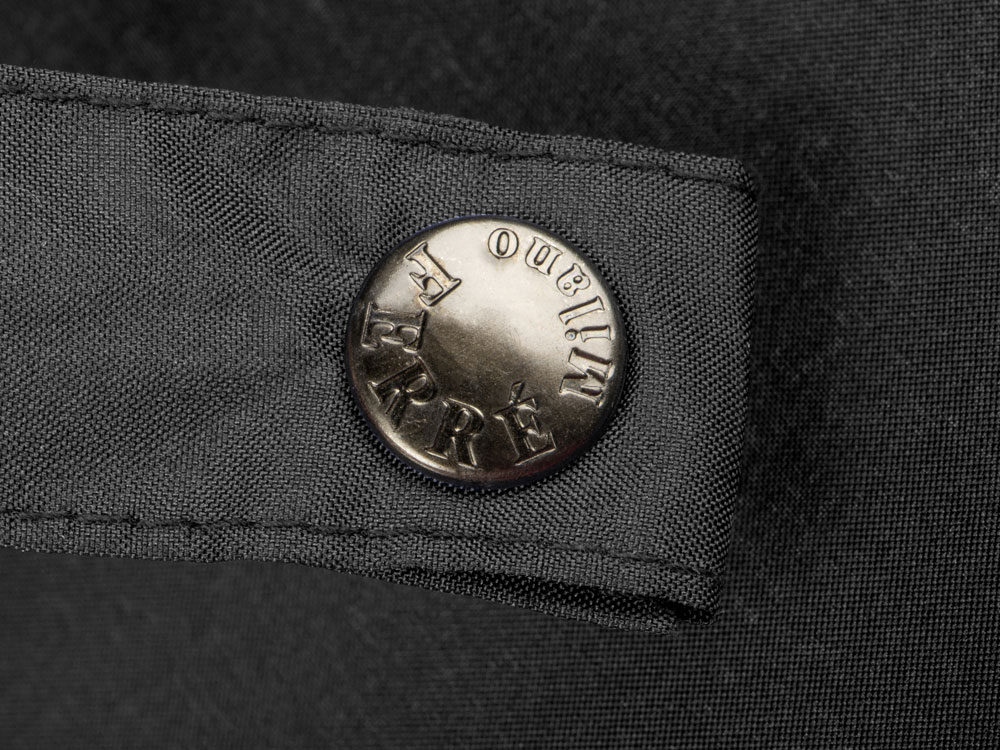 Зонт складной автоматический Ferre Milano, черный-8