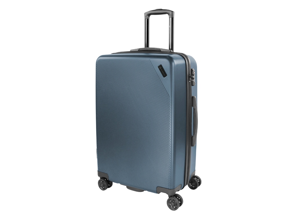Чемодан BUGATTI Kallisto, синий, АБС-пластик, 44,5х26х63,5 см, 65 л-0