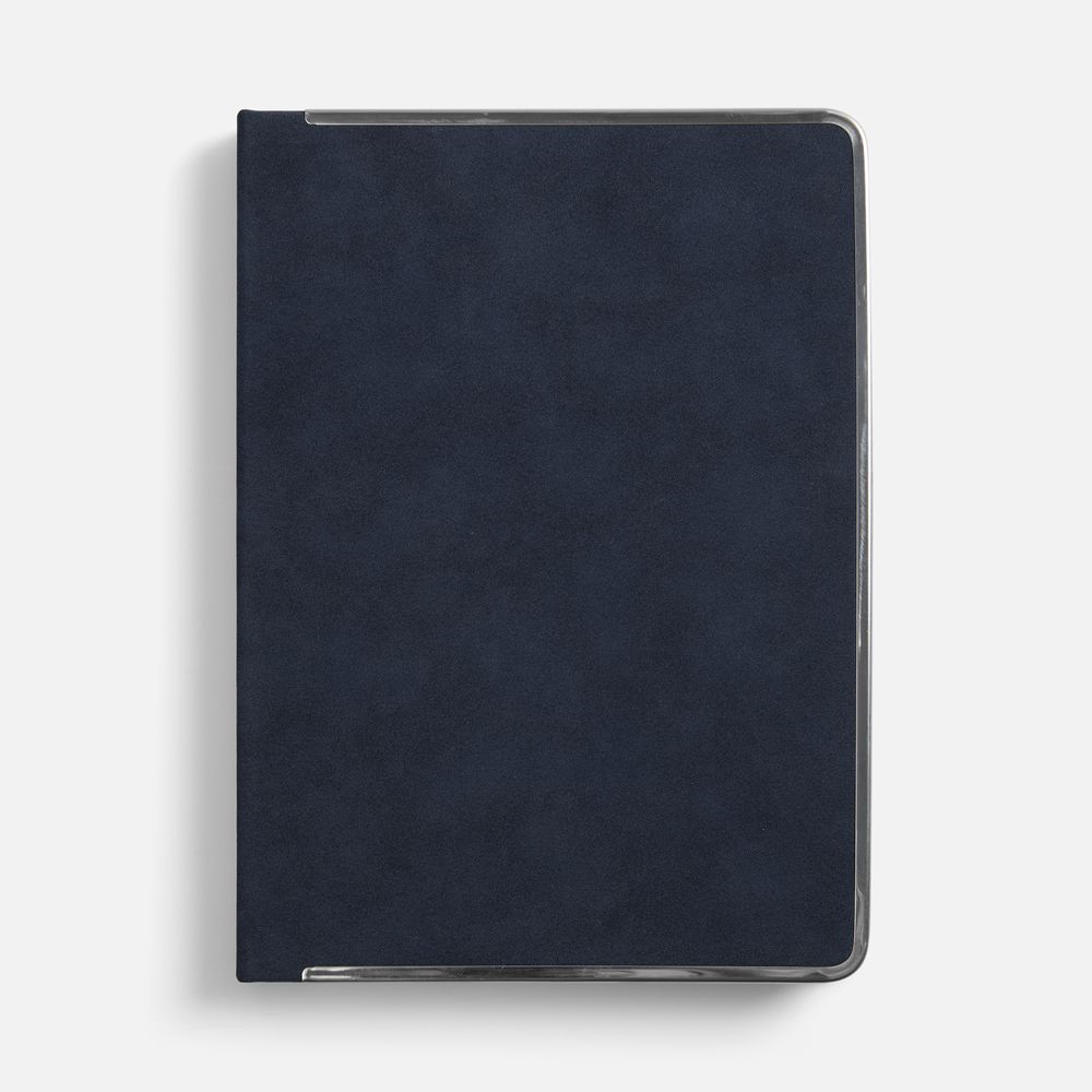 Ежедневник Metal Frame на заказ, датированный, синий-2