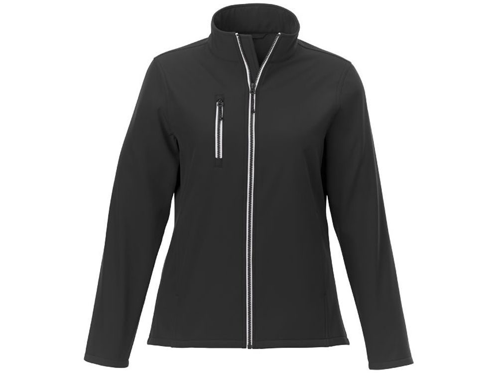 Женская софтшелл куртка Orion, черный-1