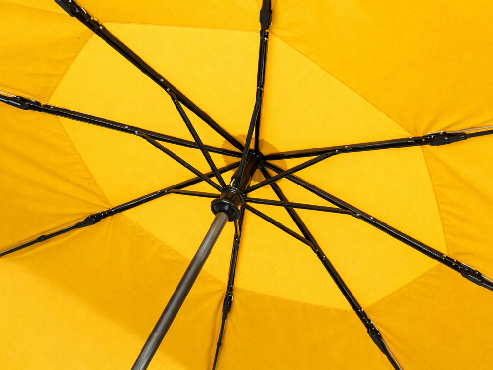 Зонт-автомат складной Кэнопи, желтый-6