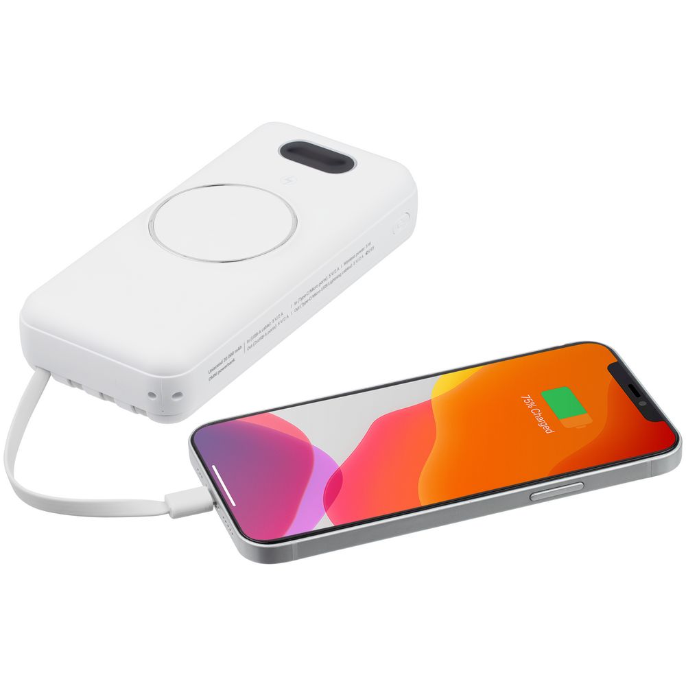 Внешний аккумулятор Omni XL 20000 мАч, белый-5